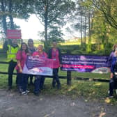 Students and staff from Brookfield Community School have taken part in a challenging 12.5 km walk to support Ashgate Hospice.