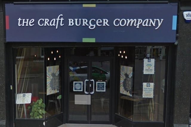The only place in Chesterfield offering craft ale and burgers influenced by cuisine from around the world, The Craft Burger Company occupied premises on Stephenson Place for two years from 2015 before the business went into liquidation.