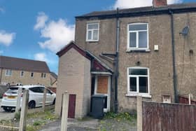 55 West Lea, Clowne, is described as a "three-bedroom, end-of-terrace house, requiring modernisation".