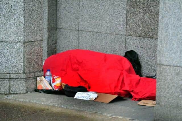The Government says homeless people and rough sleepers are particularly vulnerable at the moment because they can't self-isolate or properly follow social distancing guidelines.