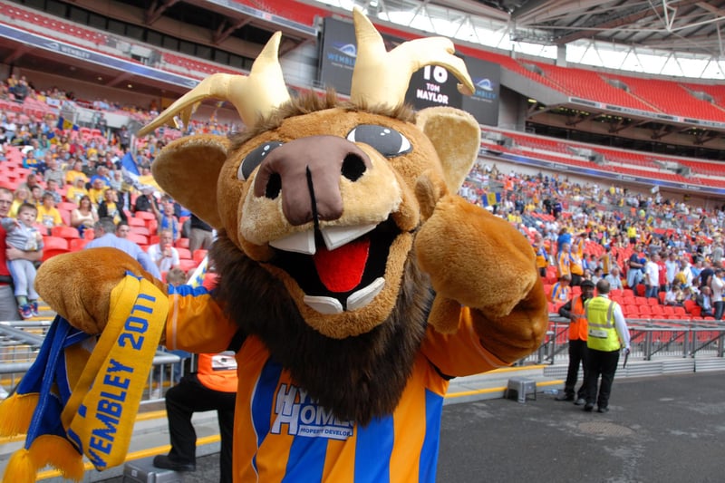 Sammy The Stag at Wembley 2011!