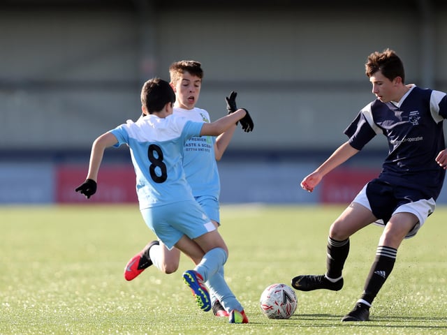 Bearwood Panthers U14s v AFC Eastney, Mid Solent Youth League. Picture: Chris Moorhouse