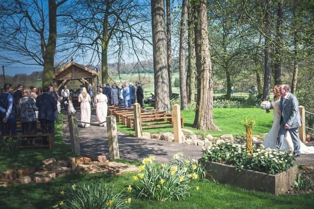 Outdoor weddings can be provided at the award-winning hotel and leisure complex Morley Hayes.