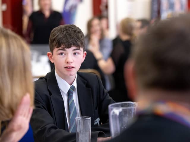 A student at the Chesterfield & North Derbyshire Skills & Employability Conference