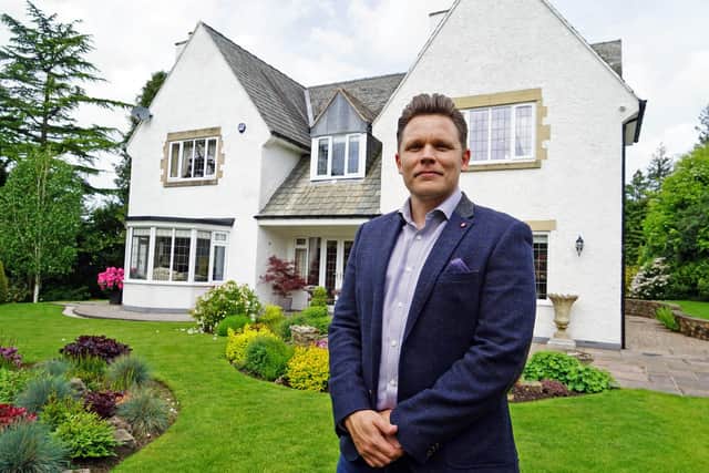 James Humphries-Stone from Derbyshire-based The Avenue estate agents takes the Derbyshire times on  a look around this £1m family home for sale in Tansley.