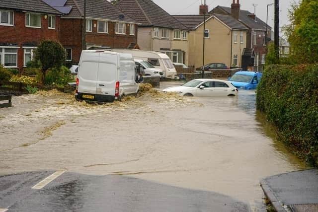 The community has rallied round after the devastation caused by Storm Babet. Image: Derbyshire Times