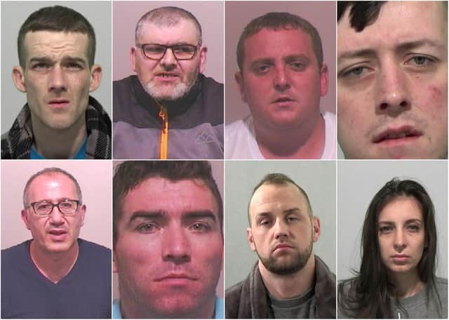 Just some of the criminals jailed in 2020 who are either from the Shields Shields area or who committed offences here.
