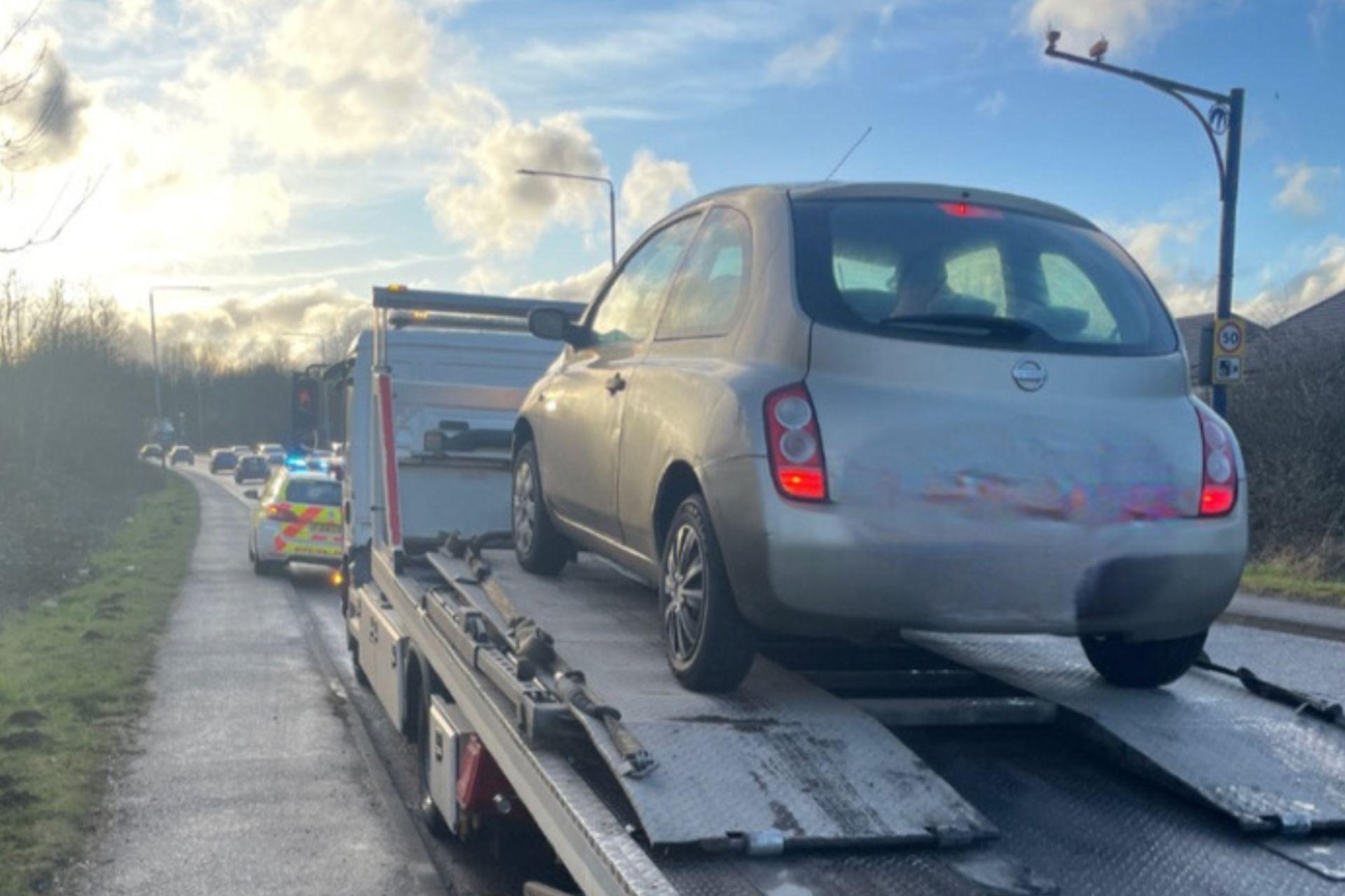 Drink driver arrested after police stop Nissan driving in ‘highly ...