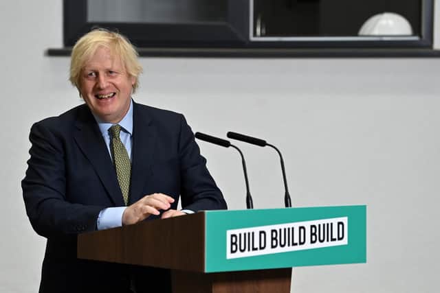 Boris Johnson has announced a major new investment plan for the East Midlands. Photo: Paul Ellis/WPA Pool/Getty Images