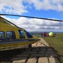 A number of different emergency response teams were called to the incident. Credit: Edale Mountain Rescue Team