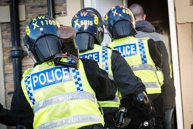 Derbyshire police have arrested 24 people after raids. Image for illustrative purposes only.