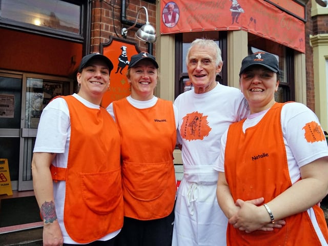 Wood is the 12th surname on this list, held by 3,812 Derbyshire residents. It is mainly a topographic name for someone who lived in or by a wood, coming from the Middle English wode. Pictured here are Rachel Stevenson, Vanessa Males, Dennis Jackson and Natalie Wood.