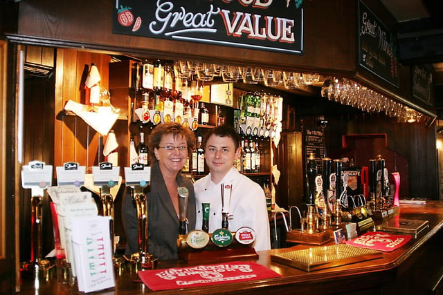 Sunny smiles from staff offer a warm welcome to visitors at the Elm Tree Inn, Elmton.