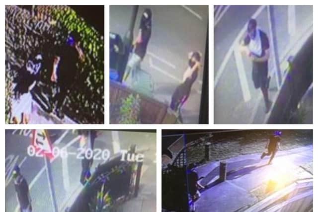 These pictures have been released by Derbyshire Constabulary.
