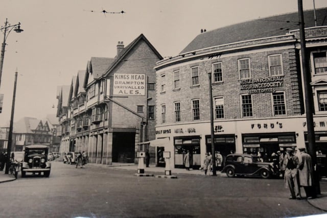Cavendish Street, Chesterfield, circa 1938-40