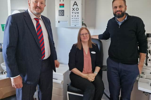 MP visits Community Eye Care Service to highlight importance of eye ...