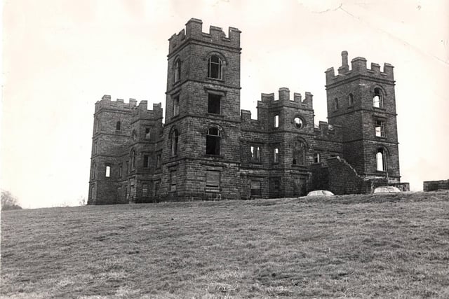 A view of Riber Castle in Matlock in 1975.