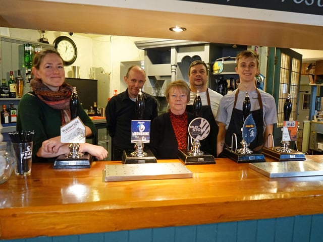 Jonathan said: “Alongside John having this great menu that people are loving, Jo Doyle has come from a really successful pub in Sheffield to run the front of house and the bar. She’s revitalised the real ale offering, still using local beers, including one that has been brewed especially for us by Torrside Brewery. Again, that’s all going really positively, we’re getting really good feedback about the choice of beers available and the way they are kept.”