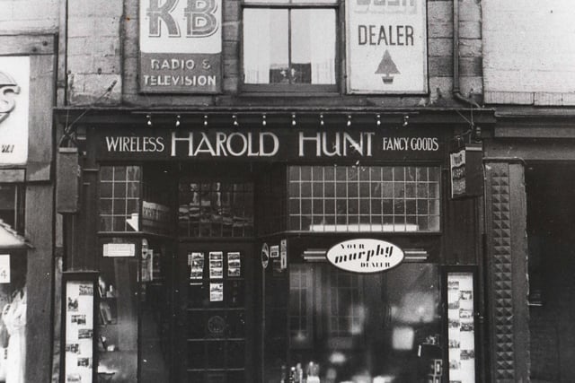 Harold Hunt radio shop, now Mind