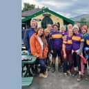 To further boost the fundraising events a team of 14 adults including parents and teachers from S.Anslem’s, St Anne’s in Bakewell and St Peter’s & St Paul’s in Chesterfield set out to walk the National Three Peaks, Ben Nevis, Scafell Pike and Snowdon in just 24 hours.
