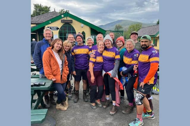 To further boost the fundraising events a team of 14 adults including parents and teachers from S.Anslem’s, St Anne’s in Bakewell and St Peter’s & St Paul’s in Chesterfield set out to walk the National Three Peaks, Ben Nevis, Scafell Pike and Snowdon in just 24 hours.