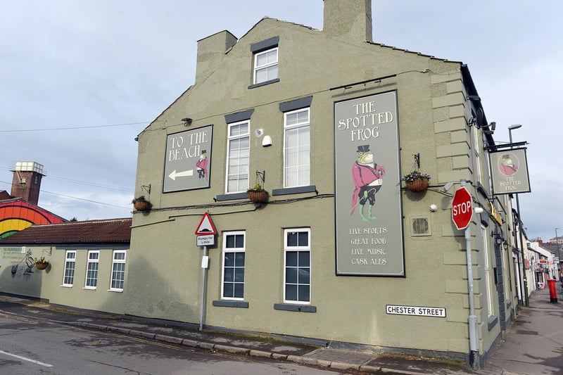 Spotted Frog Chatsworth Road Chesterfield has been praised for its 'lovely' beer garden.