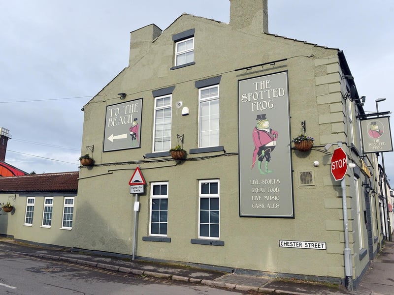 Spotted Frog Chatsworth Road Chesterfield has been praised for its 'lovely' beer garden.