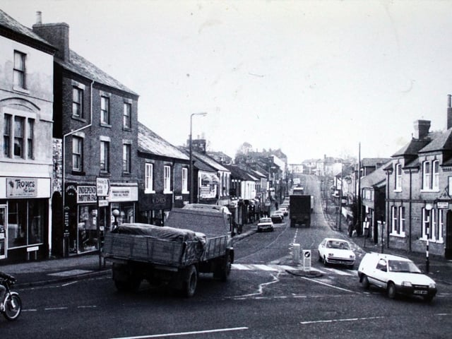Derby Road, in Heanor, November 1985.