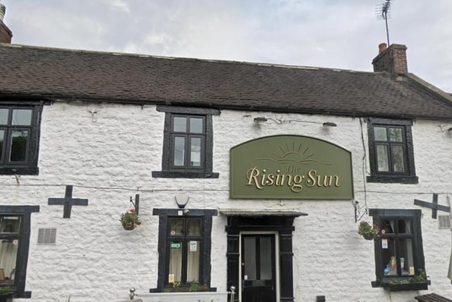 The Rising Sun has a 4.4/5 rating based on 459 Google reviews. One visitor described it as a “traditional pub inside and out.”