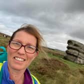 Zenka Shires completed a 48-mile walk to raise money for Chatsworth Lodge care home residents fund.