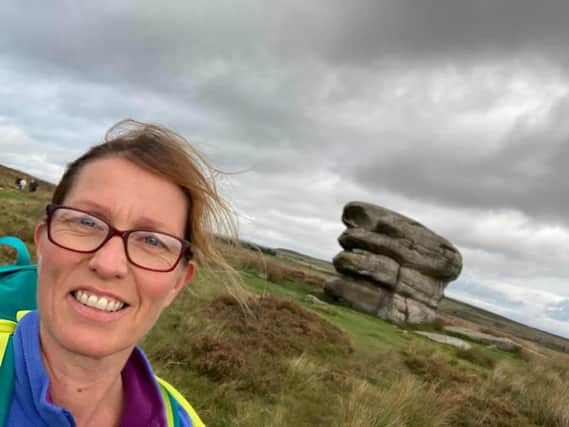Zenka Shires completed a 48-mile walk to raise money for Chatsworth Lodge care home residents fund.