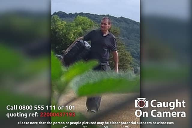 Police appeal to trace man after theft in Derbyshire village