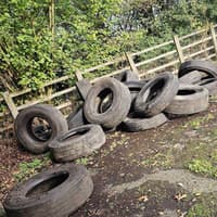 “When will it ever stop?”: 30 lorry tyres dumped in well-known illegal fly-tip area near Chesterfield