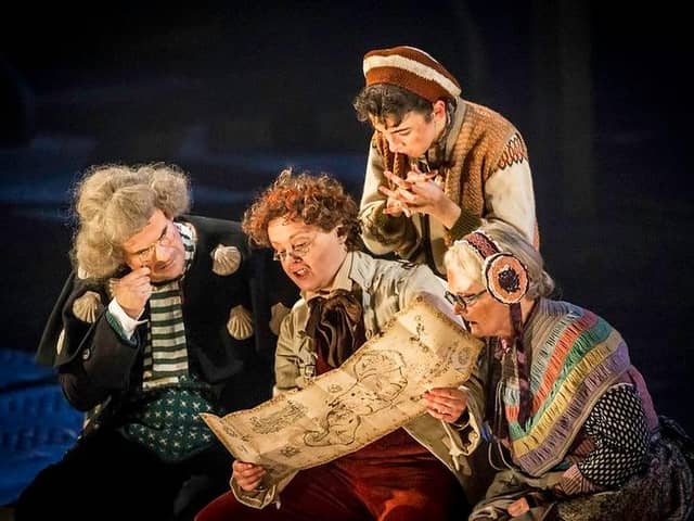 A production of Robert Louis Stevenson's classic Treasure Island by the National Theatre. Photo by Johan Persson.
