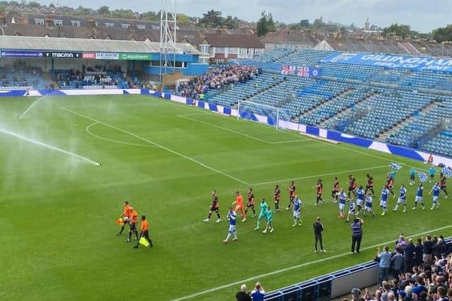 Chesterfield faced a big test at Gillingham on Saturday.