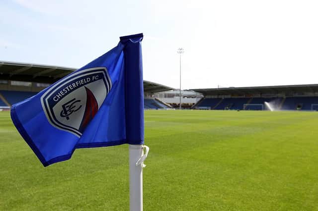 Chesterfield's game with Coalville has been postponed due to a frozen pitch.