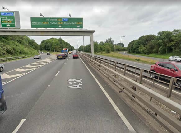 A stretch of the A68 was closed again today as part of investigations into the crash.