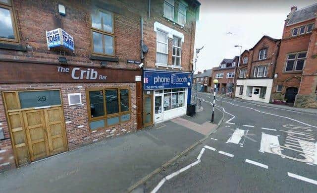 The incident occurred outside Crib Bar in Ripley at 12.30am on Sunday morning.