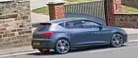 It’s thought the driver of the car in the image, believed to be a grey Seat Leon, may have witnessed the crash and could have information which could help with police enquiries.
Photo: Derbyshire Police