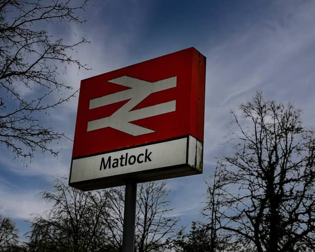 Services at Matlock railway station will be cancelled for nine days next month. 