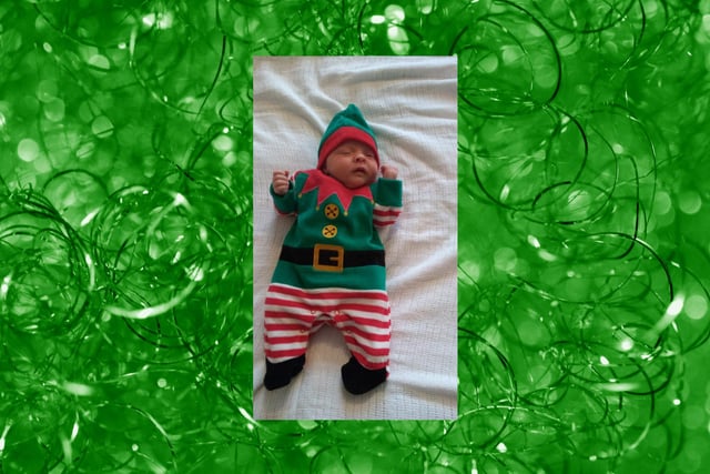 Little Felicity - the sweetest elf - is three weeks old.