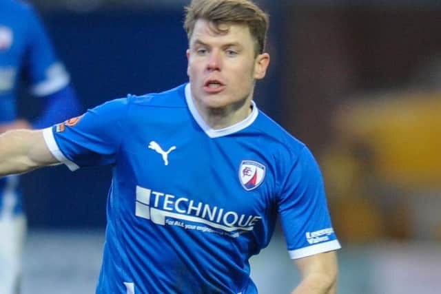 Alex Whittle could return for the Spireites tonight.