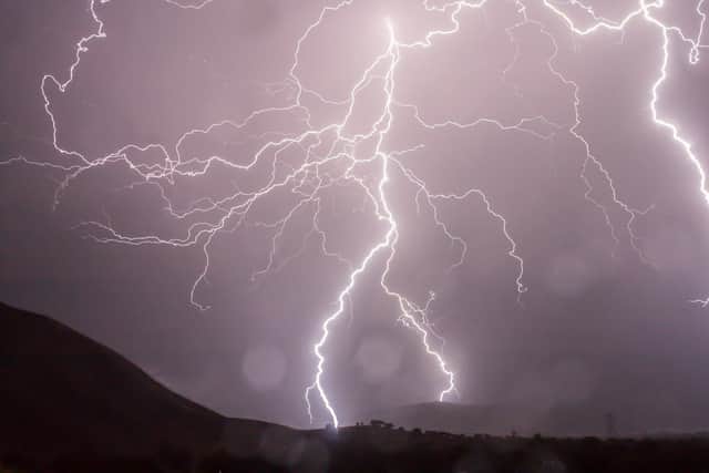 The Met Office has issued a yellow weather warning as thunderstorms are expected to hit Derbyshire today (September 9)