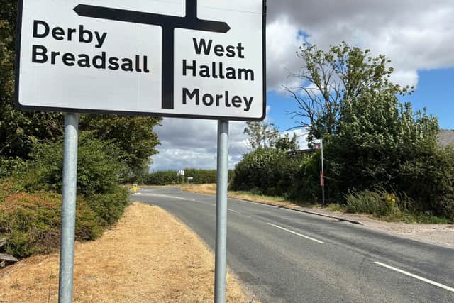 Talks are set to take place over 'significant' safety concerns at the Lime Lane junction with Morley Road on the edge of Derby (near the Kings Corner pub). Images by LDRS.