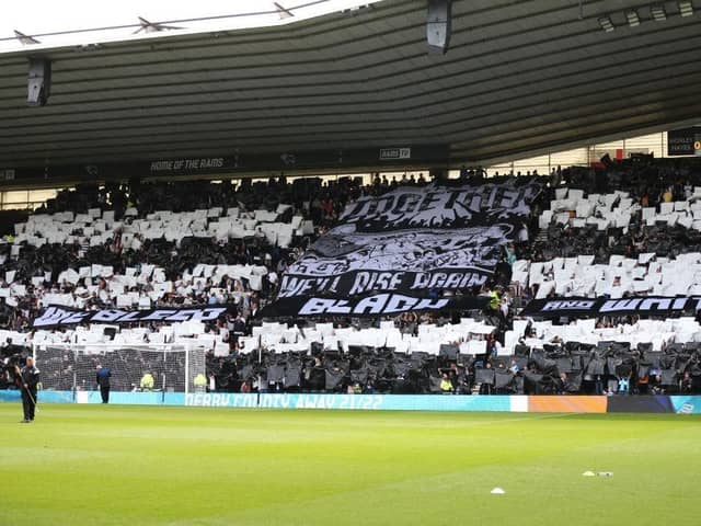 Pride Park Stadium is given a 4.4 rating out of 5 for matchday experience via Google ratings.