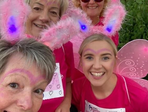 Dawn Steele wrote: "We had a fab night, can’t wait to do next year can we girls! Jeanette Howkins Jessica Hardwick, Dawn Steele and  Pam Richardson."