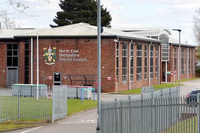 North East Derbyshire District Council issued a £300 fined.
