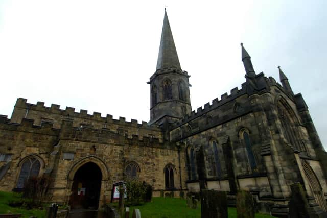 The audio drama trail around Bakewell will take participants to the parish church.
