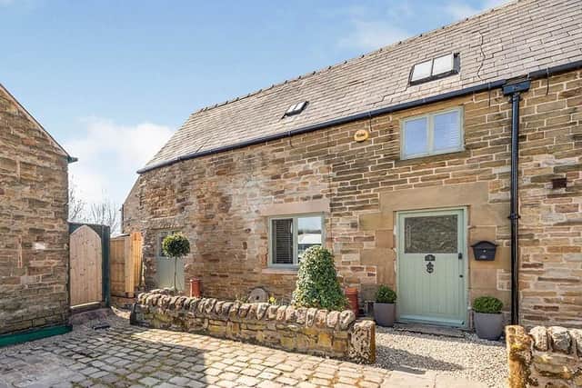 The property is a converted dairy barn, dating back to 1837 and converted 16 years ago.