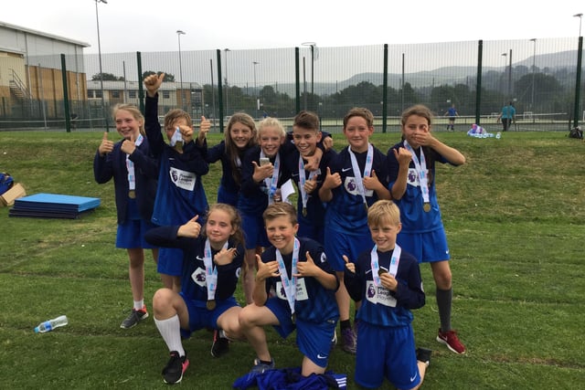Fairfield Endowed Junior School pupils win  regional Quad Kids Athletics Championship.